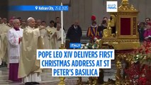 Pope Leo XIV urges compassion in first Christmas Urbi et Orbi speech
