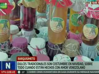 Dulces tradicionales navideños acompañan las festividades de los venezolanos