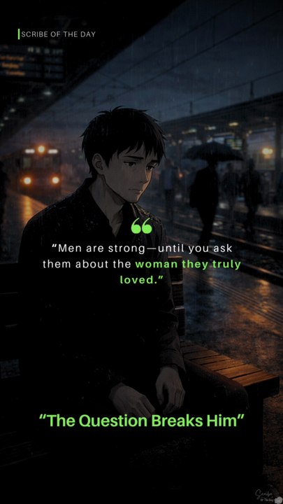 The Question That Breaks Him 🖤- Scribe of the Day | Hidden Feelings