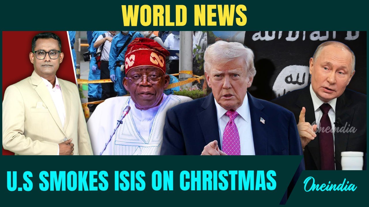 US attacks ISIS in Nigeria, Japan Stabbing,Dud Chinese weapons & Russia’s Nuclear Move: Dec 26, 2025