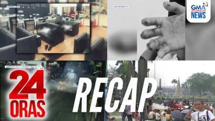 24 Oras: (Part 1) CCTV footage ng pagbaril sa 2 sekyu | Mga batang biktima ng paputok | Pami-pamilyang nagdiwang ng Pasko sa Luneta, atbp.