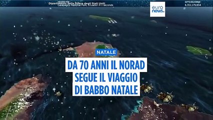 Da 70 anni il Norad “traccia” Babbo Natale: radar, satelliti e una linea diretta per i bambini
