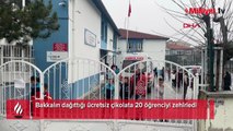 Bakkalın dağıttığı ücretsiz çikolata 20 öğrenciyi zehirledi