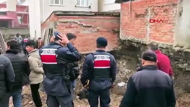 Site inşaatı kazısında insan kemikleri bulundu