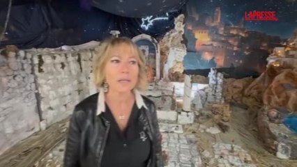 Natale 2025: alla scuola De Cupis di Roma il presepe fatto con materiali di riciclo