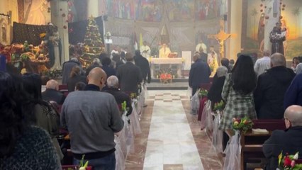 Cristianos en Gaza vuelven a celebrar la Navidad en la única iglesia católica del enclave