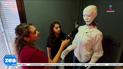 Valeria Palacios desarrollo a un robot de servicio para personas mayores