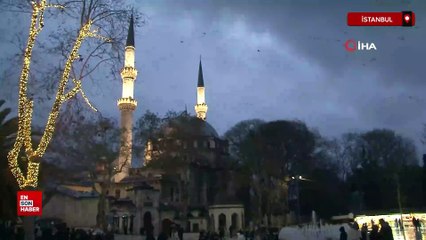 Regaip Kandili'nde vatandaşlar Eyüpsultan Camii’ne akın etti