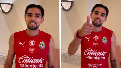 Ricardo Marín desea Feliz Navidad a la afición de Chivas en su regreso triunfal al Rebaño