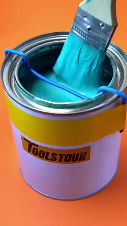 Smart Paint Technique Hack | Daily Home Tips That Save Time & Money  #PaintHack #HomeTips #DIYHacks #Shorts #LifeHacks