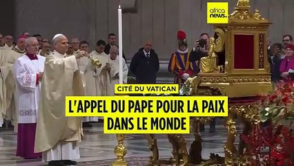CITÉ DU VATICAN : l'appel du Pape Leon XIV pour la paix dans le monde