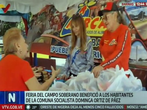 Barinas | Feria del Campo Soberano benefició habitantes de la Comuna Dominga Ortiz de Páez
