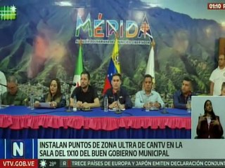 Mérida | Instalan Zona Ultra de Cantv en la sala del 1X10 del municipio Libertador