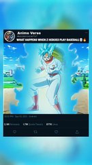 WHAT HAPPENS WHEN Z HEROES PLAY BASEBALL💀🔥