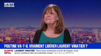 "Il va bien": Brigitte Vinatier donne des nouvelles de son fils, Laurent Vinatier, emprisonné en Russie