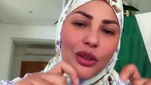 ممثلة خولة سليماني تبكي بعد أن قام هذا شخص بنشر صورها