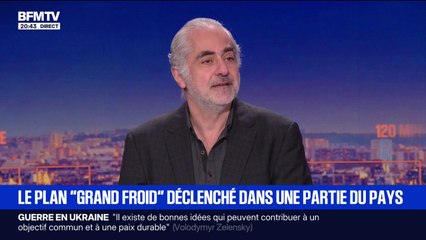 Plan "grand froid": "Il y a beaucoup de tensions et plus d'admissions aux urgences", décrit Bruno Megarbane, chef du service réanimation de l'Hôpital Lariboisière