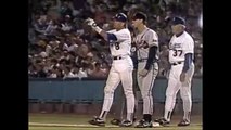Gary Carter's single off Tom Glavine gives him 2,000 for his big league career (7/5/91)