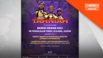 TPM Ahmad Zahid puji kejayaan tiga pelajar Orang Asli rangkul emas di IRO 2025