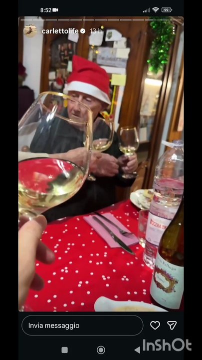 Carletto Life story natalizie con i nonni e gli amici