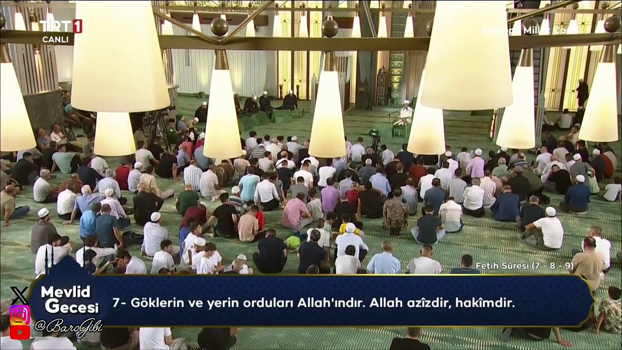 Mevlid Kandili | Ankara | Beştepe Millet Camii (3 Eylül 2025)