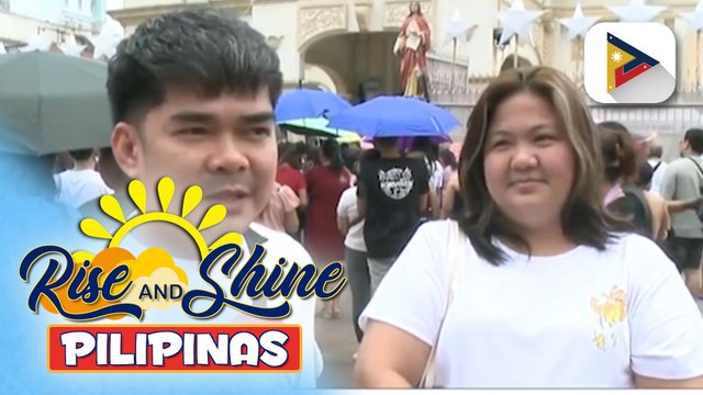 Quiapo Church, dinagsa sa araw ng Pasko; kahalagahan ng kapanganakan ni Hesus, binigyang diin sa misa | ulat ni Rod Lagusad