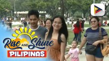 Maraming pamilya, napiling mag-Christmas bonding sa Luneta Park; pamunuan ng parke, nagpaalala sa publiko vs. mga ipinagbabawal na dalhin | ulat ni Harley Valbuena