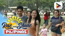 Maraming pamilya, napiling mag-Christmas bonding sa Luneta Park; pamunuan ng parke, nagpaalala sa publiko vs. mga ipinagbabawal na dalhin | ulat ni Harley Valbuena