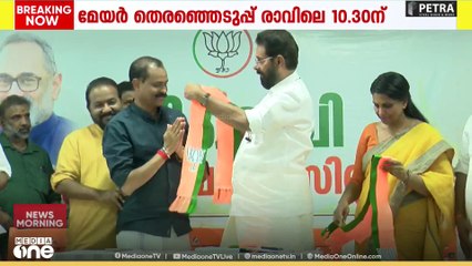 തിരുവനന്തപുരത്തിന്റെ ആദ്യ BJP മേയറാകാൻ വി.വി രാജേഷ്, ആർ.ശ്രീലേഖയ്ക്ക് അവ​ഗണന