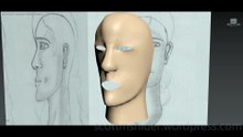 Flame: 3DS MAX Practice Polygon Modeling Head Model Video #23 (12-25-2025)