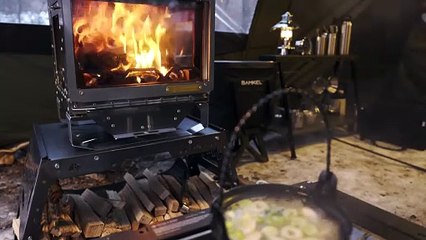 [Snow Car Camping] –17°C Extreme Cold! Cozy Winter Camping in a Luxury Car Tent