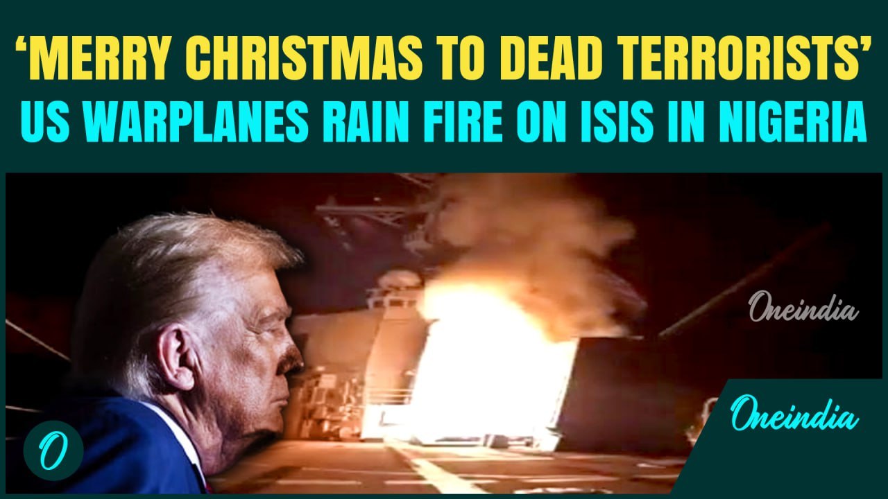 US BOMBS ISIS in Nigeria BREAKING: Trump Launches DEADLY Christmas Airstrikes KILLING ‘Terrorists’