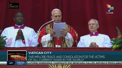 Pope Leo XIV words for Christmas from Vatican city