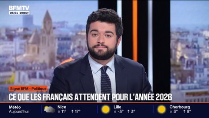 SIGNÉ BFM - 47% des Français citent l'instabilité politique comme événement marquant de 2025 dans un sondage