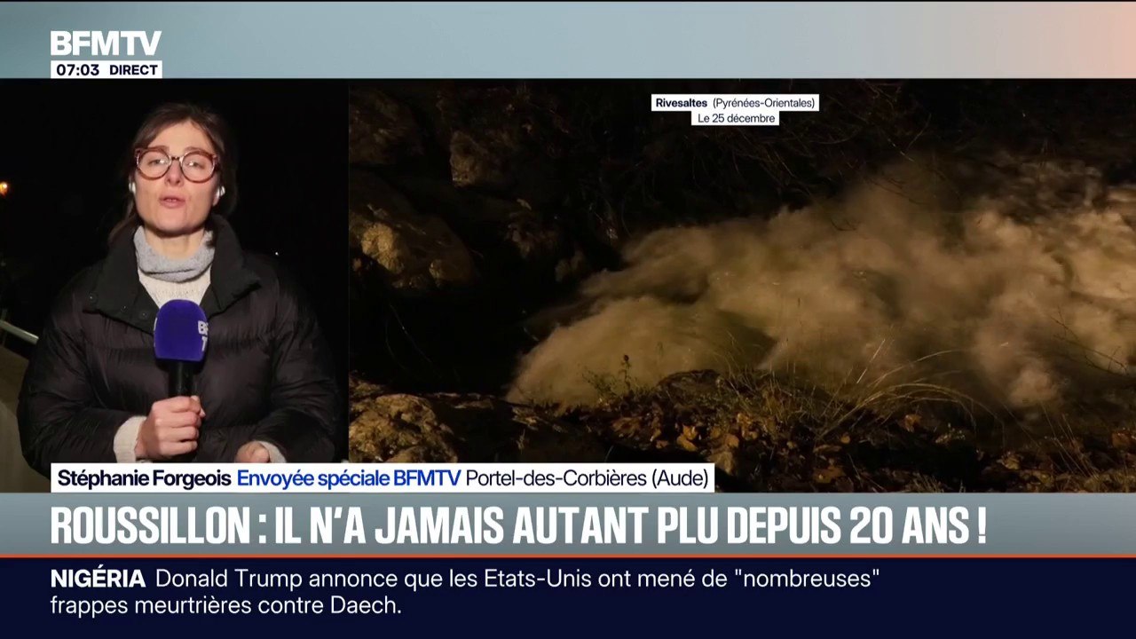 Roussillon: il n'a jamais autant plu depuis 20 ans