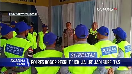 Libur Nataru, Polres Bogor Sulap 60 Joki Jalur Alternatif Puncak Jadi Supeltas | KOMPAS SIANG