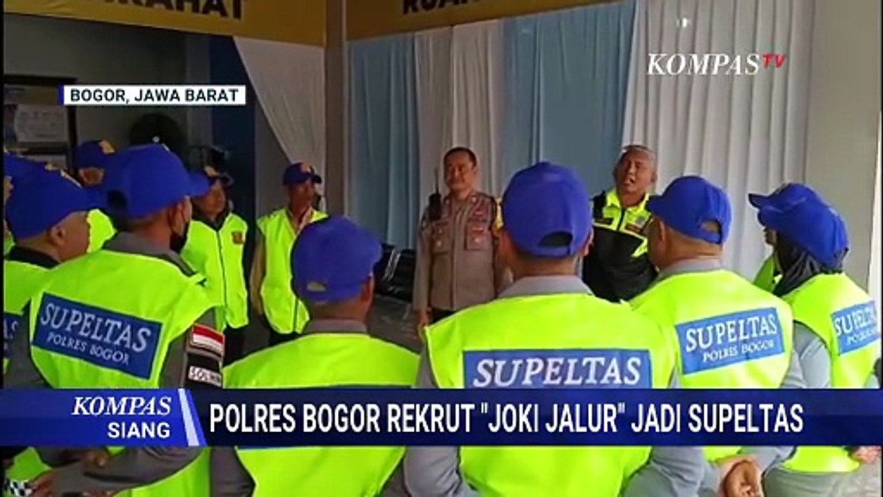 Libur Nataru, Polres Bogor Sulap 60 Joki Jalur Alternatif Puncak Jadi Supeltas | KOMPAS SIANG