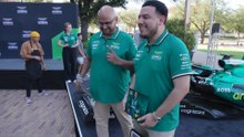 Aston Martin Aramco Houston Livery Reveal Event