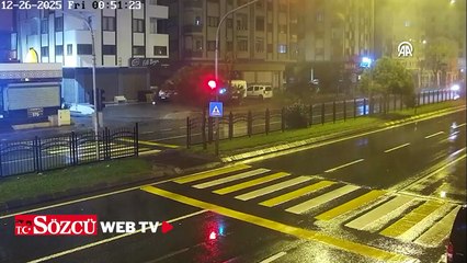 Otomobilin kırmızı ışıkta çarptığı motosikletin sürücüsü öldü