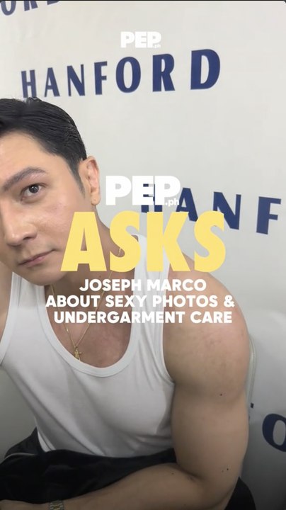 PEP Asks Joseph Marco about sexy photos & undergarment care | #PEPinterviews