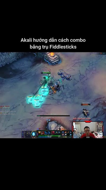 Akali hướng dẫn cách combo băng trụ Fiddlesticks #akali #fiddlesticks #lienminhhuyenthoai #leagueoflegends #knightriseky