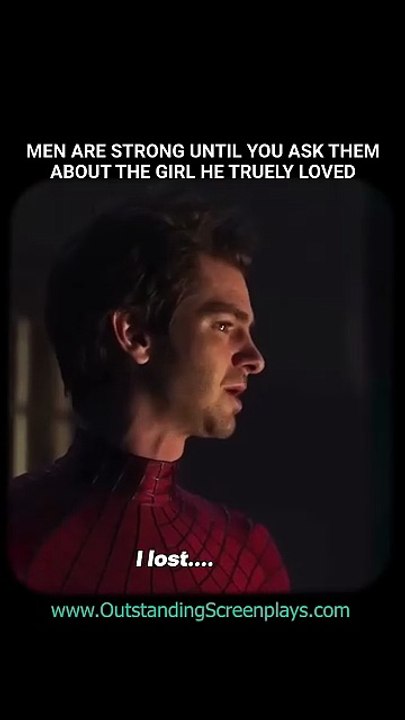 A heartbreaking scene from Spider Man 💔