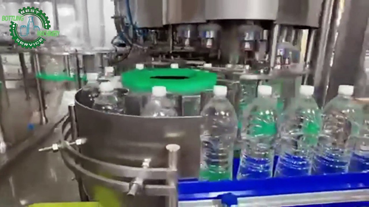 Automatic Linear Type 3 in 1 Water Filling Machine for 3L 5L 10L PET Bottles Water Bottle Filling Machine