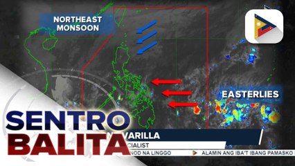 Amihan, nagdadala pa rin ng pag-ulan sa ilang bahagi ng northern Luzon; easterlies, nakaaapekto sa silangang bahagi ng bansa