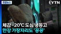 체감 -20℃ 한파에 도심이 냉동고...한강 가장자리도 '꽁꽁' / YTN