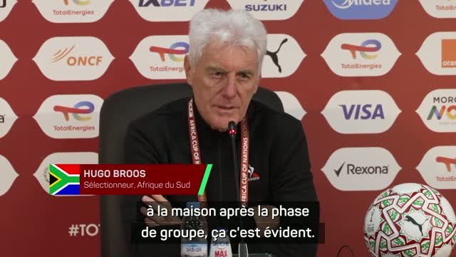 Afrique du Sud - Broos : “Faire comme il y a 2 ans, au moins la médaille de bronze”