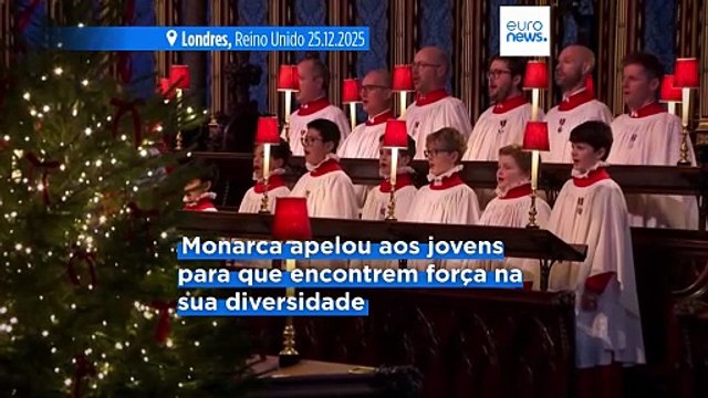 Entre conflitos globais Carlos III apela à bondade e à união em mensagem de Natal