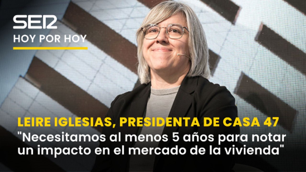 La presidenta de Casa 47 reconoce la dificultad de resolver el problema de la vivienda a corto plazo: "Necesitamos 5 años"