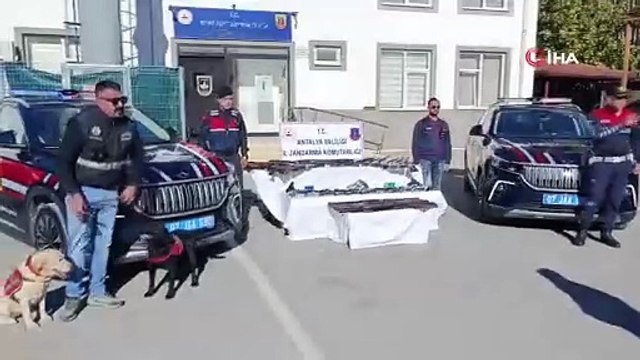 Jandarmadan Silah Operasyonu: 30 tabanca, 27 av tüfeği ele geçirildi