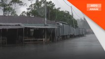 Beberapa laluan di Kuala Terengganu ditutup akibat banjir kilat